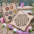 Chakra Stone Boxed Set - Flower of Life