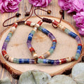 The Seven Chakras Adjustable Bracelet